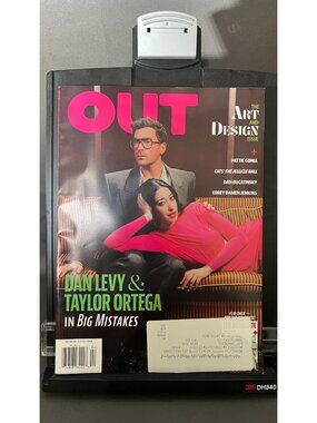 Out Magazine March/April 2026 Issue: Dan Levy & Taylor Ortega